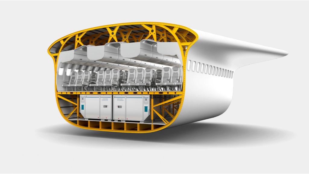 Natilus Horizon Evo dual deck cross section