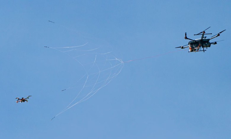 Fortem Techologies DroneHunter interception system