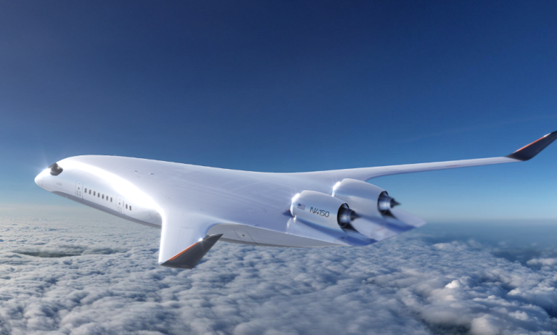 3M JetZero blended wing body aircraft