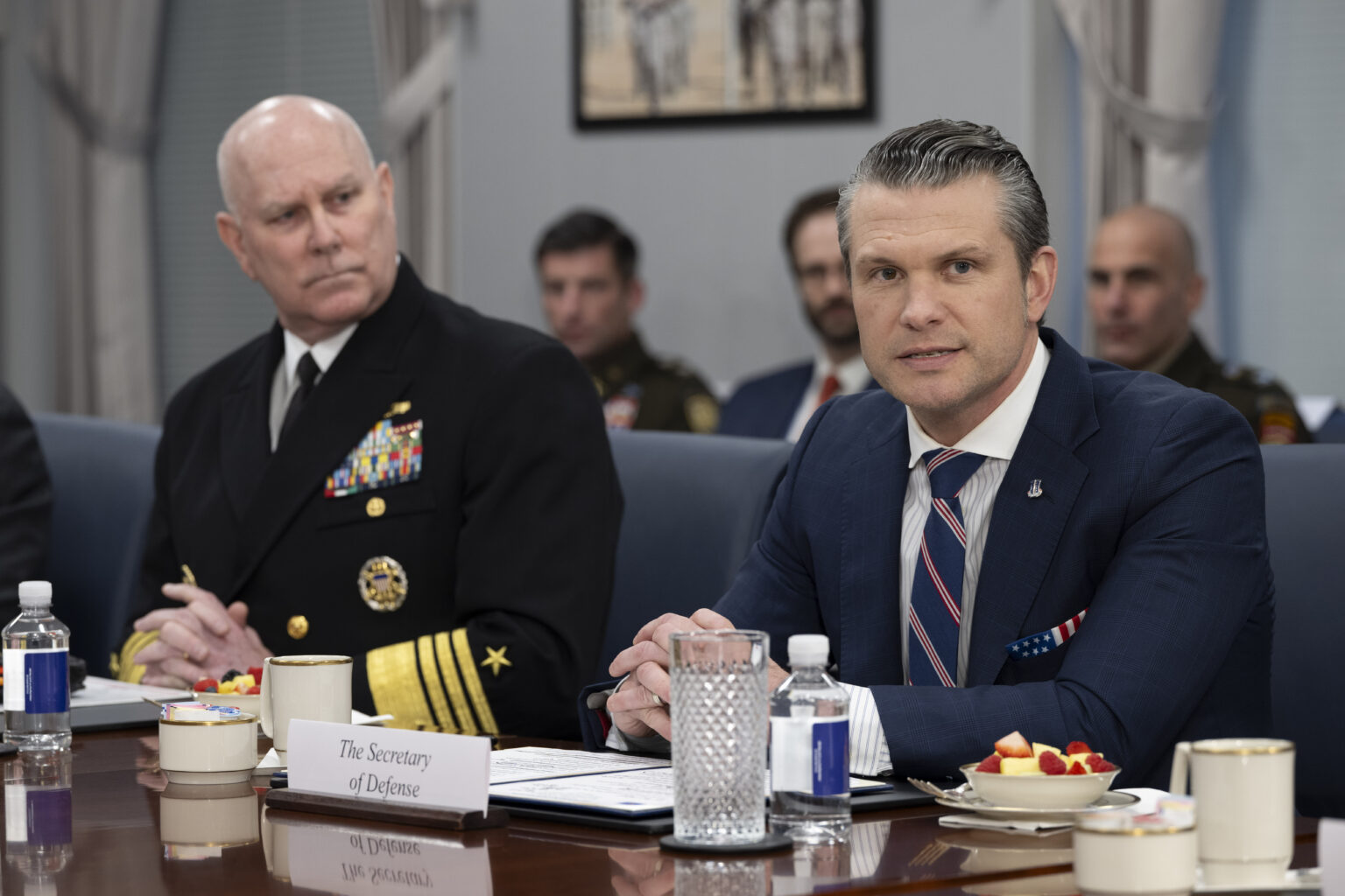 Secretary Defense Pete Hegseth