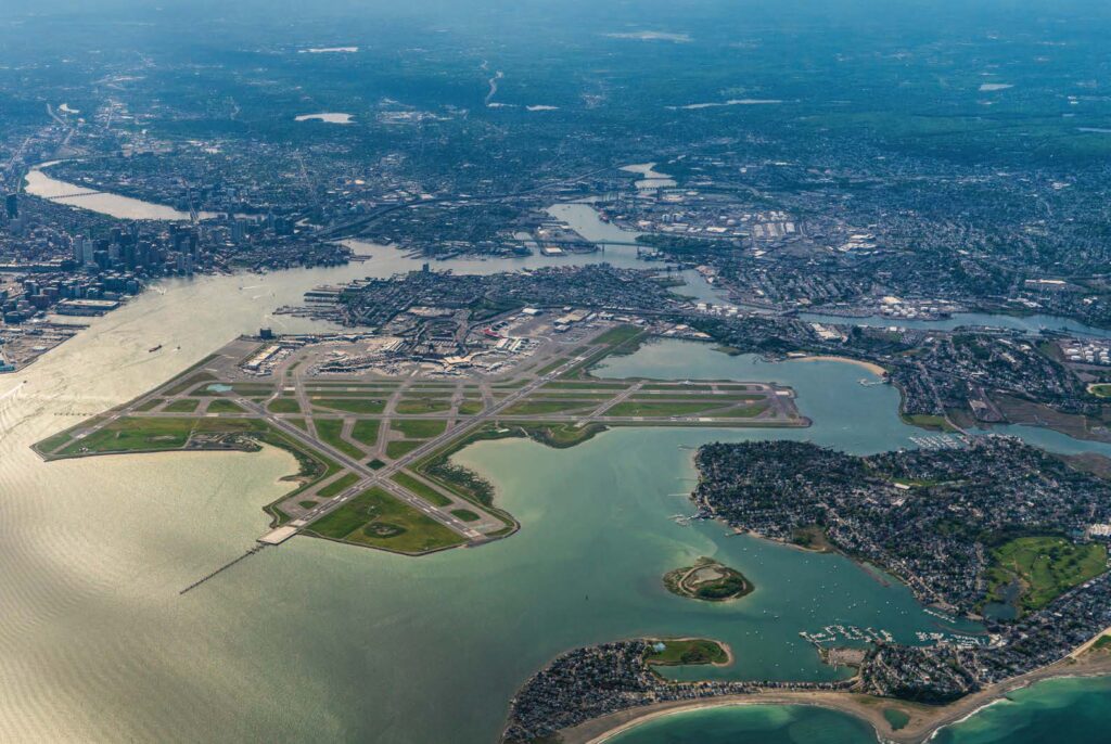 Boston Logan International Airport (KBOS). [Credit: Adobe Stock]