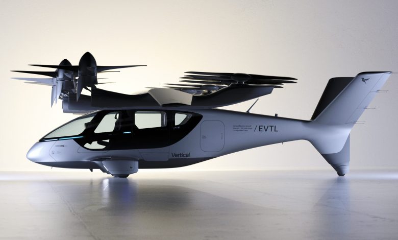 Vertical Aerospace eVTOL electric air taxi Valo