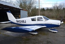 1967 Piper PA-28 Cherokee [Credit: Garin Tentschert]