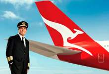 John Travolta Qantas Airways ambassador Boeing 707