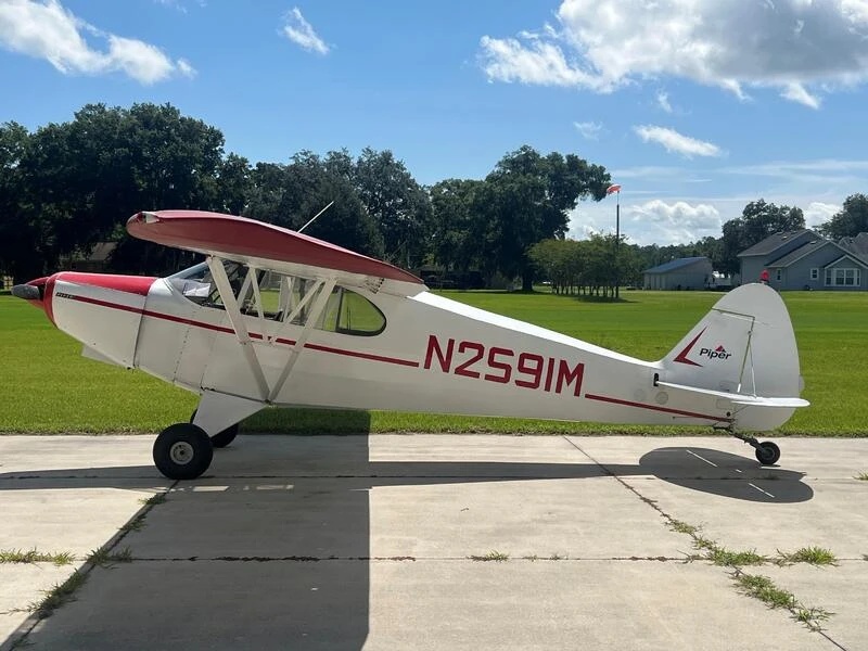 1946 Piper PA-12 Super Cruiser [Credit: Mike Lewis]
