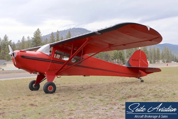 1979 Taylorcraft F-19 Sportsman [Credit: Seitz Aviation]