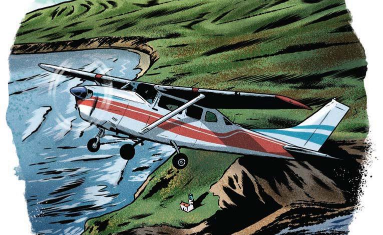 The author says that had he entered a stall spin, the water would have been gone during a postcrash inspection. [Image: Joel Kimmel]
