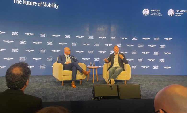 Kyle Clark Beta Technologies CEO at Semafor World Economy in Washington D.C.