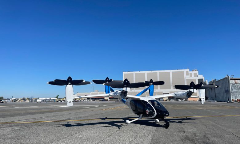 Joby Aviation electric air taxi JFK Airport
