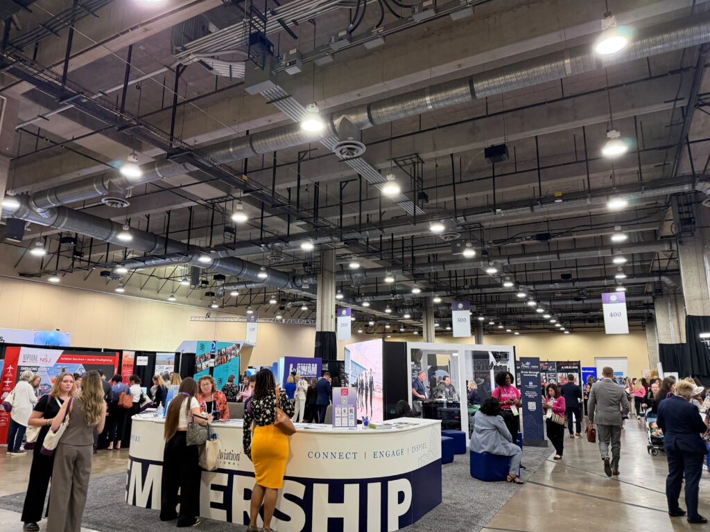 Exhibit hall at the 2026 WAI Conference in Grapevine, Texas [Credit: Francecsa Baldi]