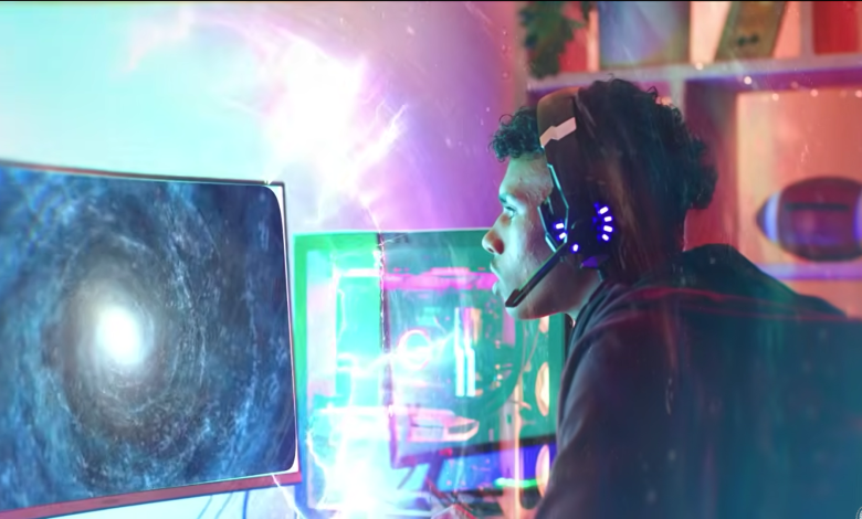 Screenshot from FAA ATC recruitment video for gamers