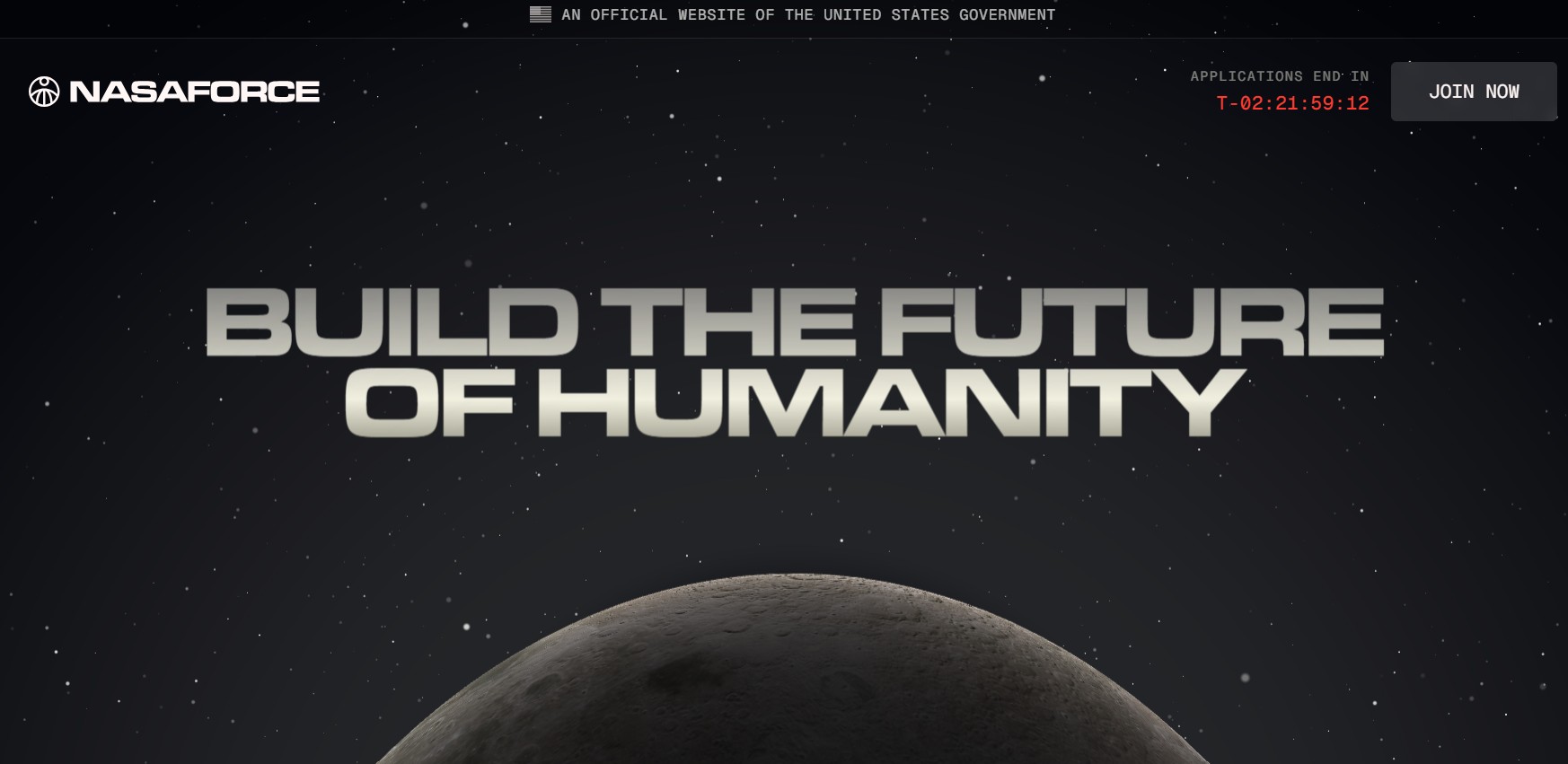 NASA Force website