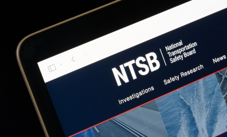 NTSB website [Credit: Shutterstock]