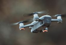 drone UAS in flight