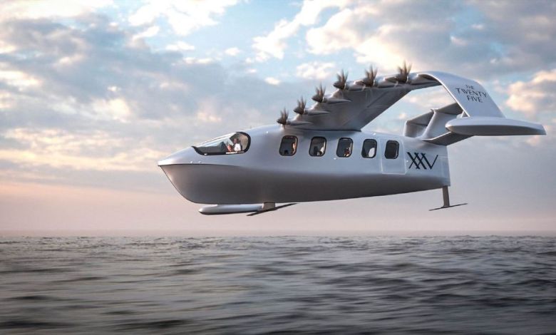 Regent Viceroy electric seaglider with XXV livery