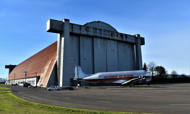Port of Tillamook Bay Board of Commissioners in Oregon has voted against repairing historic Hangar B, citing financial challenges. [Credit: Visit Tillamook Coast Facebook]