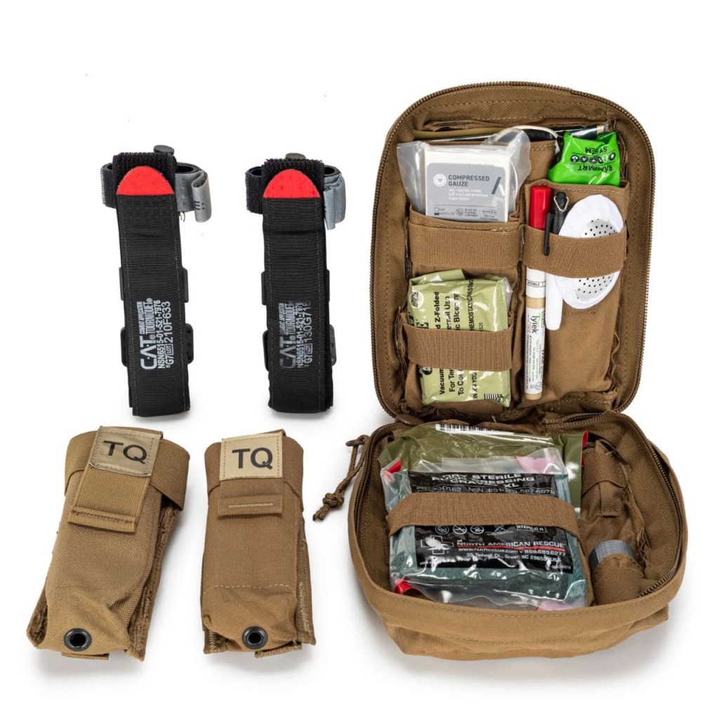 Combat trauma first-aid kit [Credit: Army Navy Outdoors]