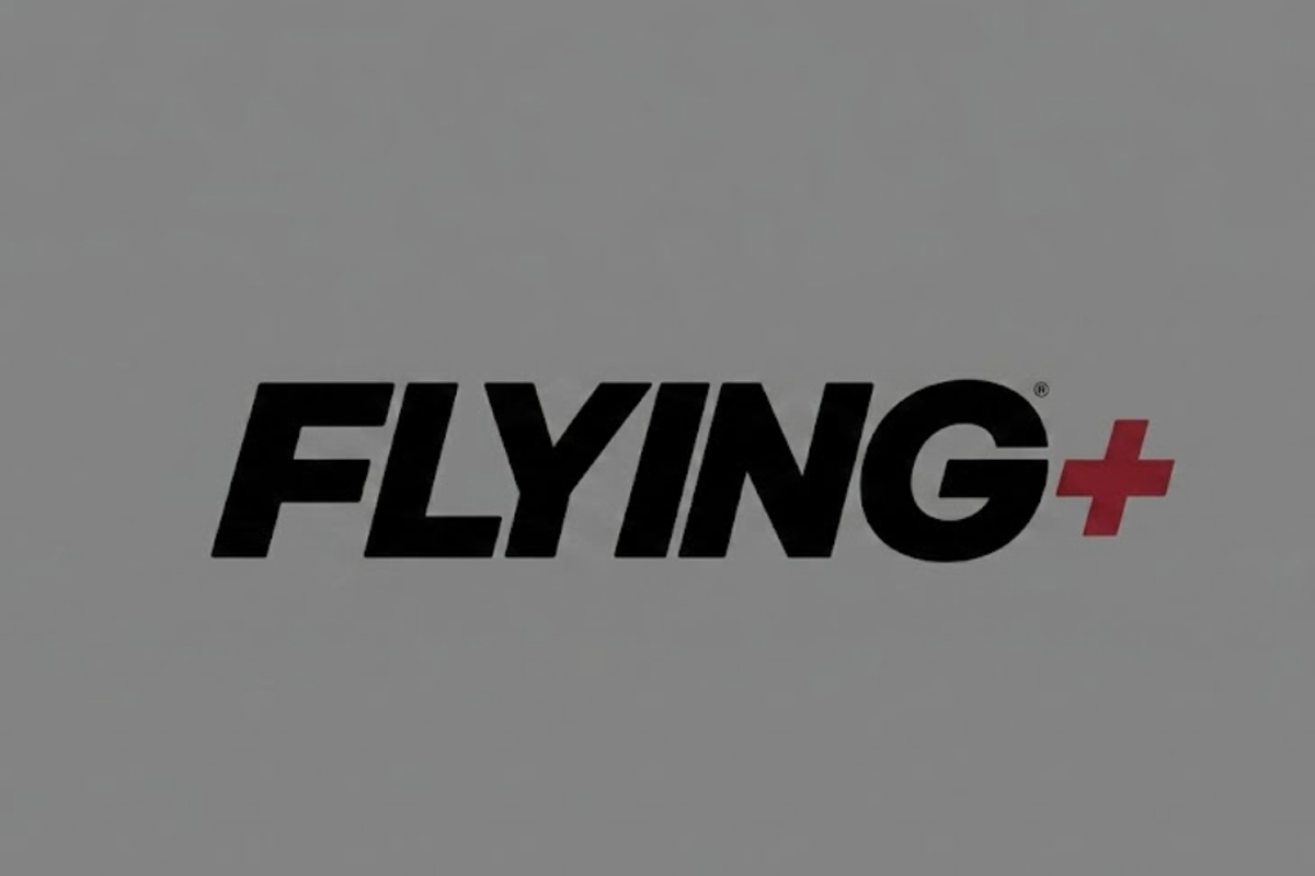 FLYING+ logo [Credit: Firecrown Media]