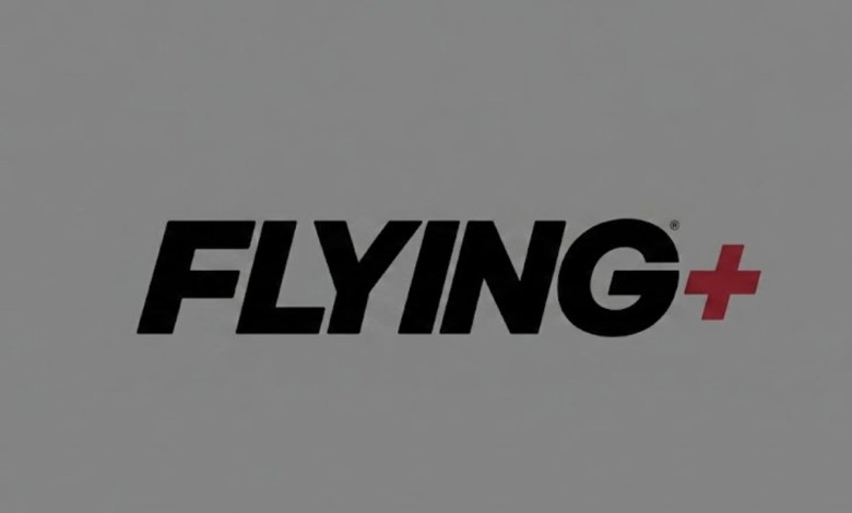 FLYING+ logo [Credit: Firecrown Media]