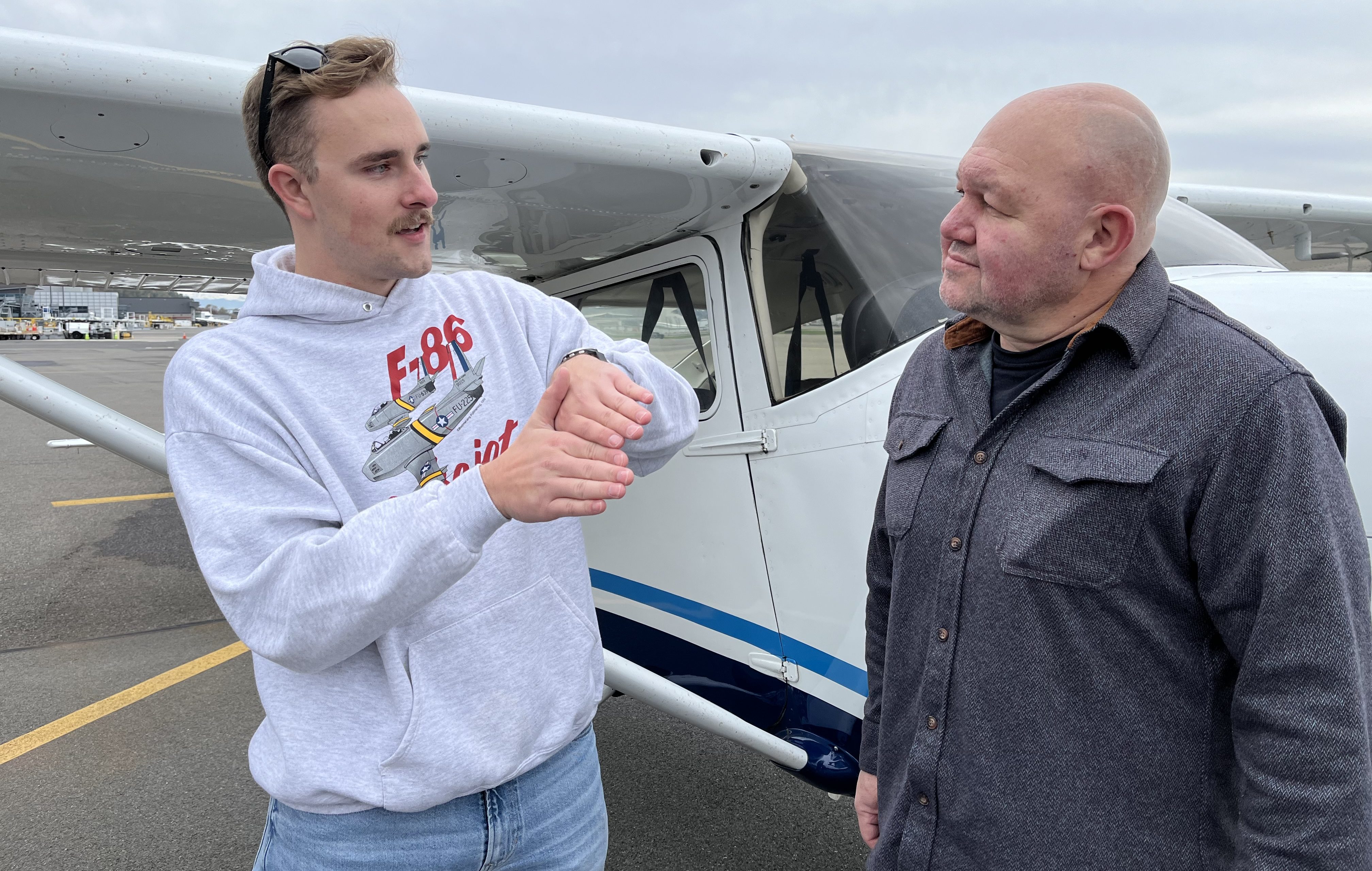 The debrief should carefully target soft spots—not shame—by having the CFI identify errors, explain the correct actions, and explore why they occurred. [Credit: Meg Godlewski]