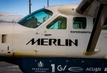 Merlin Labs experimental aircraft with autonomy system