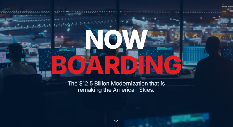 FAA modern skies ATC modernization progress tracker website
