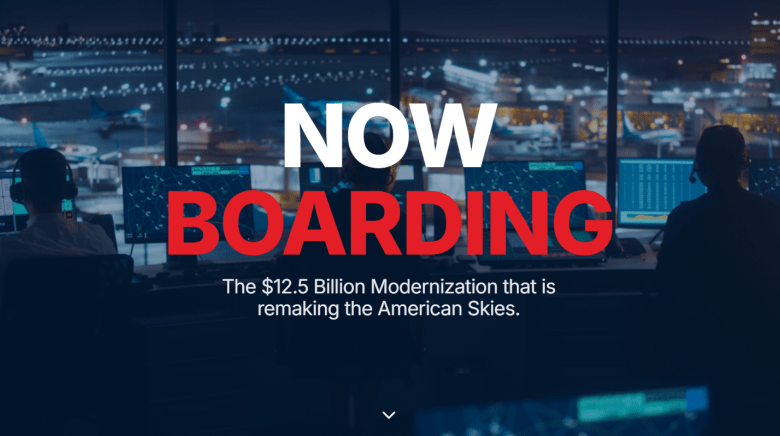 FAA modern skies ATC modernization progress tracker website