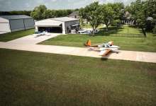Pecan Plantation, a master-planned development, covers 4,200 acres and consists of two airparks in Texas. [Credit: Gustav Schmiege Photography/Patten Properties]