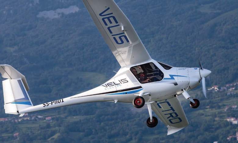 Pipistrel’s Velis Electro [Credit: Jožef Kovačič]
