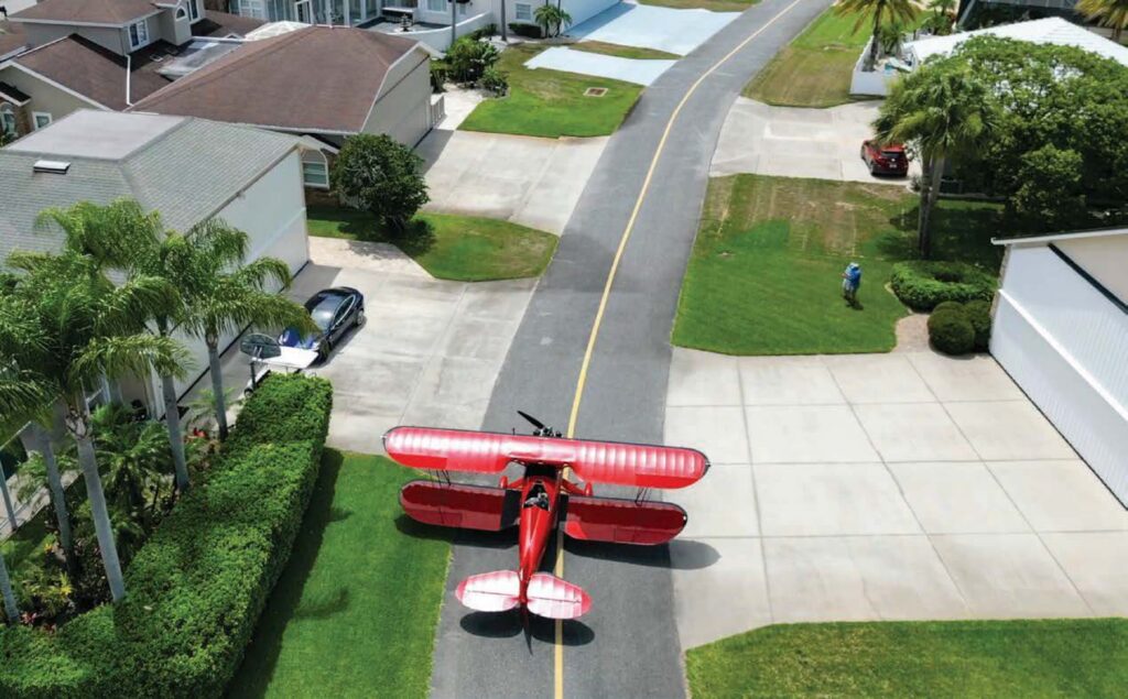 Spruce Creek Fly-In in Florida is a large airpark that still offers a sense of community. [Credit: TJ Shembekar]