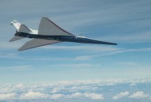 NASA Lockheed Martin X-59 experimental supersonic test aircraft