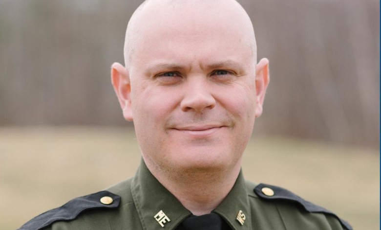 Maine Warden Service pilot Joshua Tibbetts