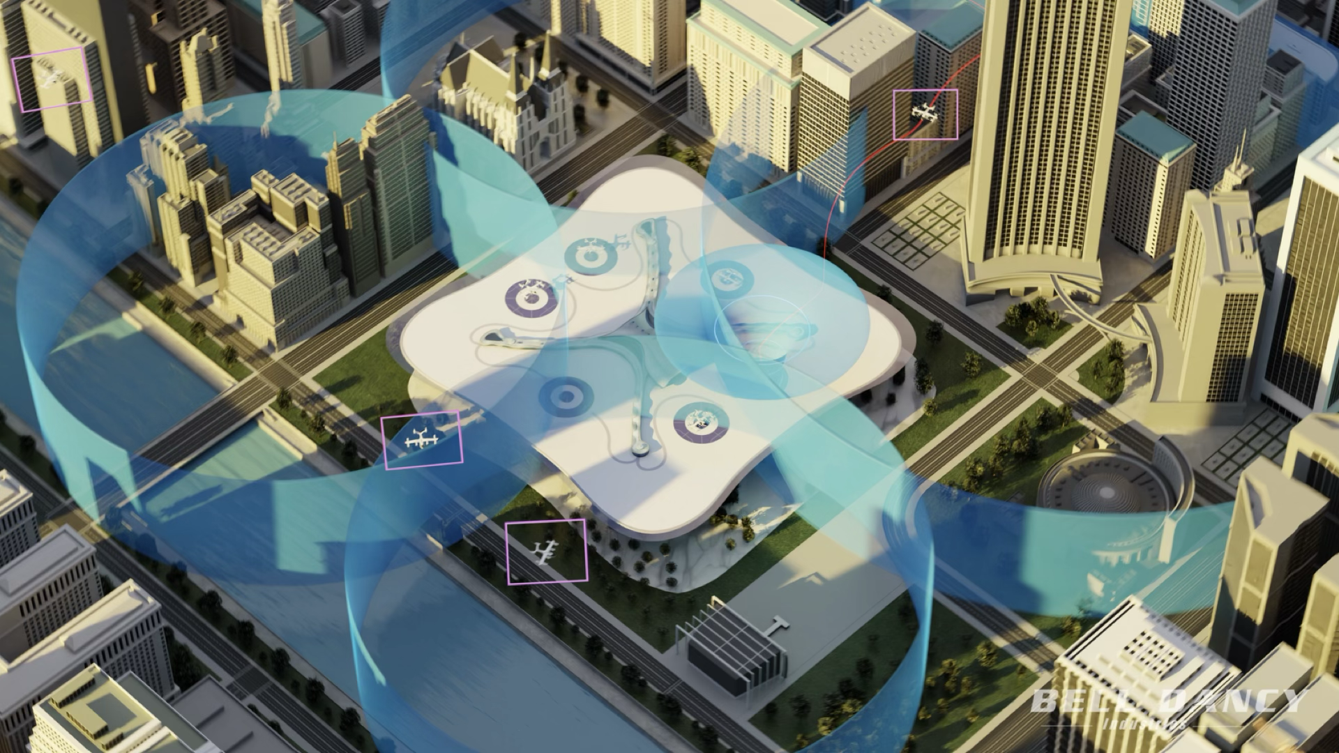 Bell-Dancy Industries ALTA air traffic management program for air taxis
