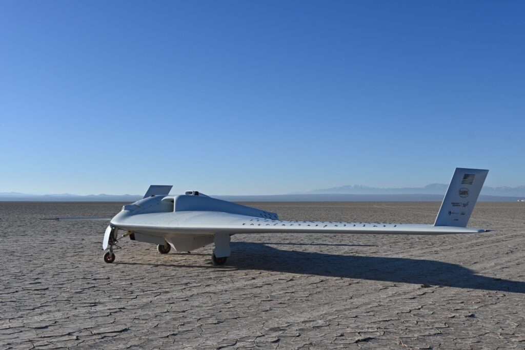 DARPA Northrop Grumman XRQ-73 on the ground