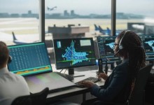air traffic controllers (ATCs) in the control tower