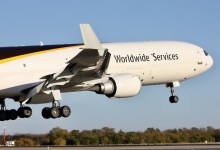 A UPS MD-11 aircraft [Credit: Shutterstock/Austin Deppe]