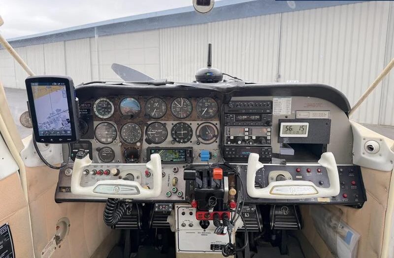 The Sierra’s panel includes several updates. [Credit: Seitz Aviation]