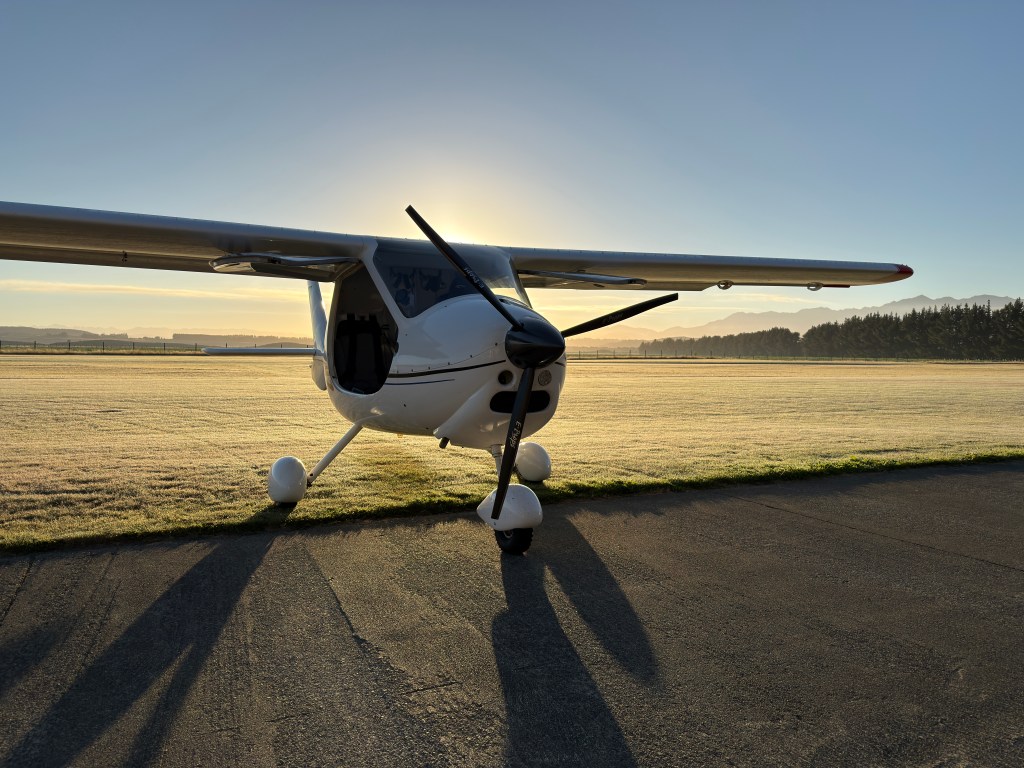 The author took in the beautiful views of Milford Sound (in a Flight Design CTLS flown by a member of the Fiordland Aero Club. [Credit: Max Trescott]