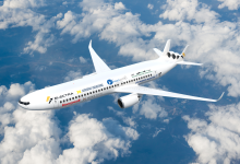 Electra turbine hybrid electric commercial airliner concept with turbofan engines and electric tail fans