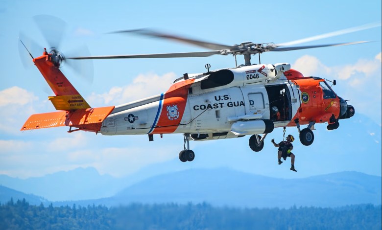 U.S. Coast Guard Sikorsky MH-60 Jayhawk helicopter