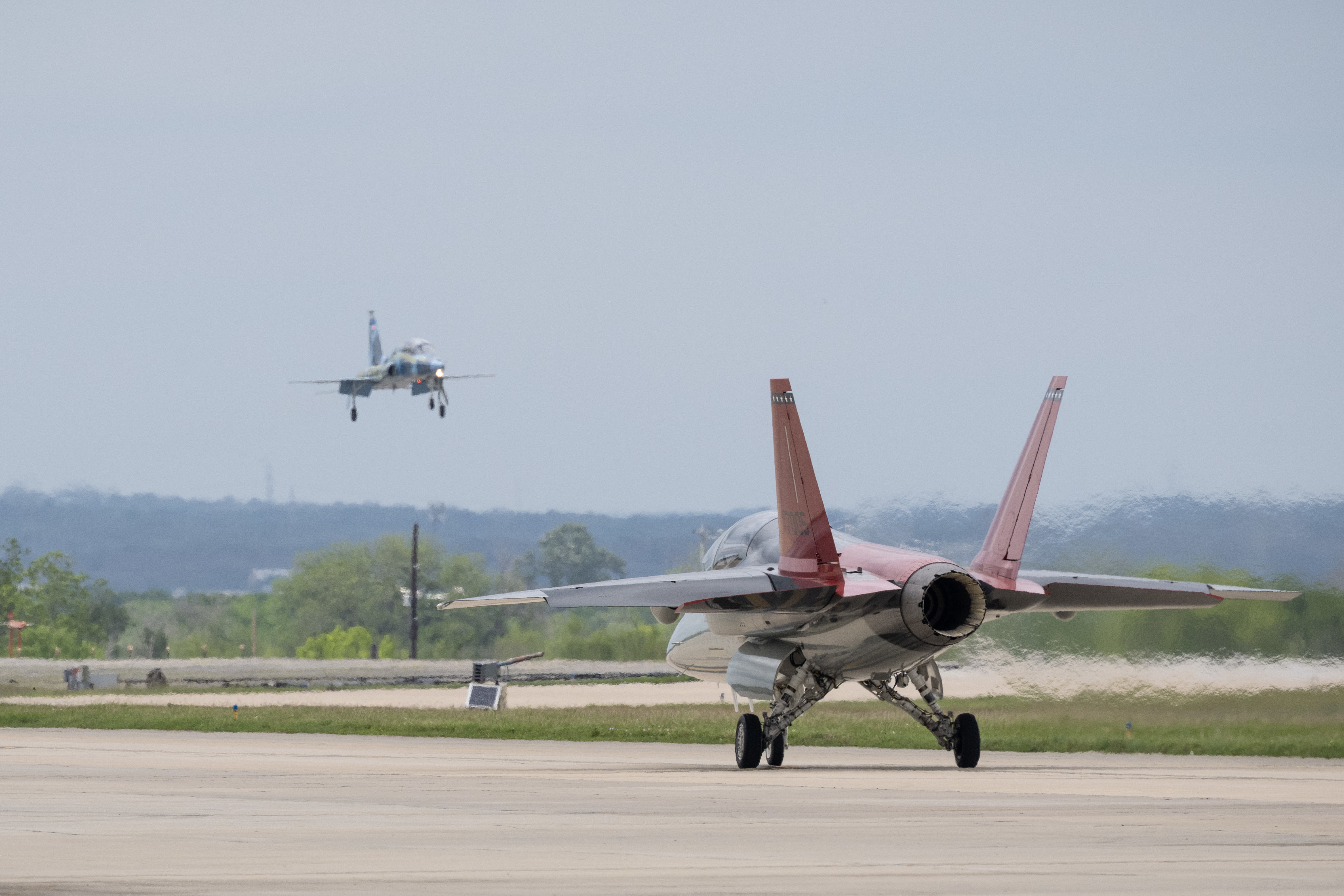 U.S. Air Force Boeing T-7A Red Hawk training aircraft