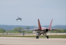U.S. Air Force Boeing T-7A Red Hawk training aircraft