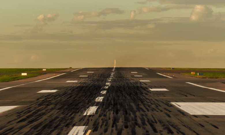 A runway [Credit: AdobeStock]