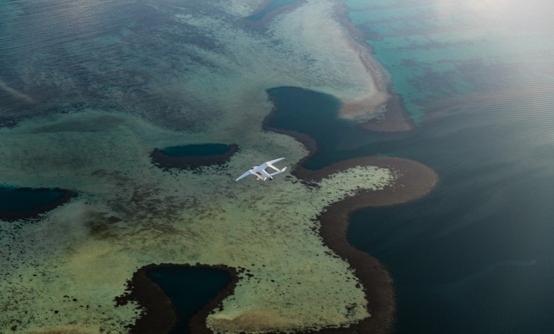 Beta Technologies Alia CX300 electric aircraft flight testing in Hawaii with Surf Air Mobility
