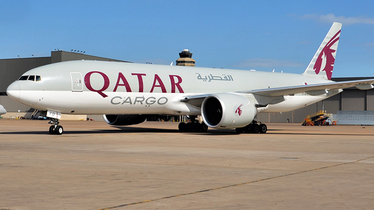 Qatar Airways Cargo Boeing 777 aircraft