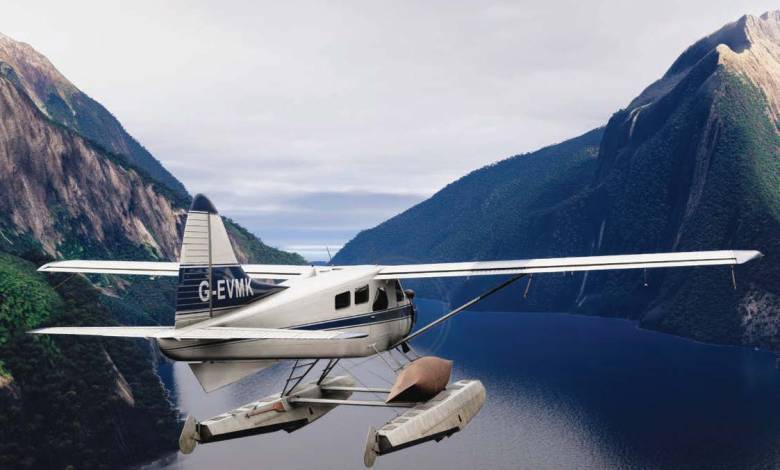The approach into Martins Bay Aerodrome is a fun challenge with little room for error. [Credit: Sean Siff/MSFS2024]