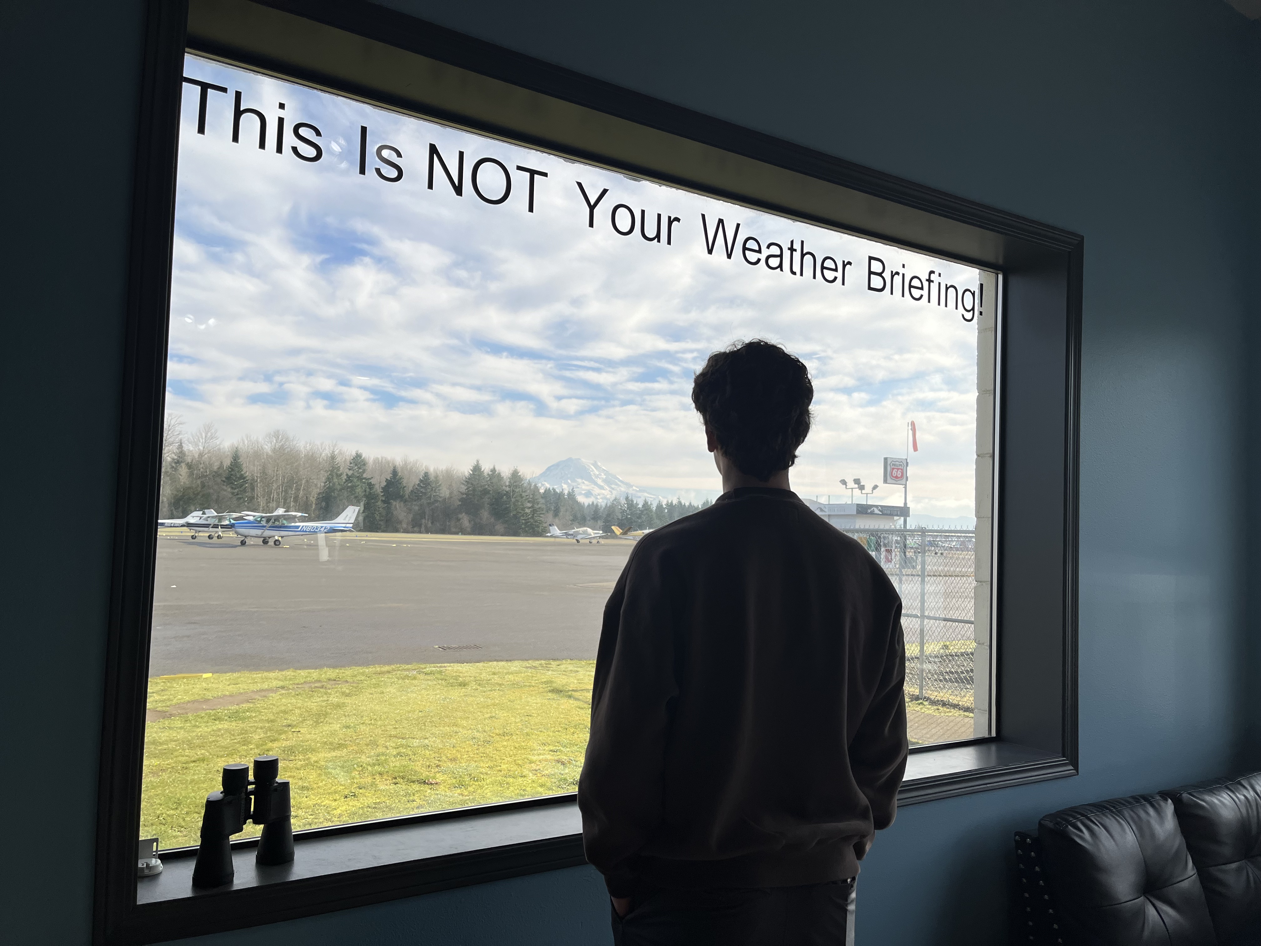 According to a review of reports by the NTSB, about 90 percent of accidents it studied involve a weather component. [Credit: Meg Godlewski]