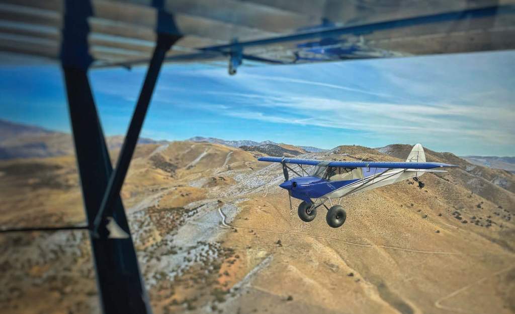 Flying Carbon Cubs brings Grant Korgan close to nature on his own terms and with friends. [Credit: Shawn Linch]
