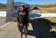 After a complete power loss in his RV-7A, the author made a successful highway landing. [Credit: Paul Strickland]