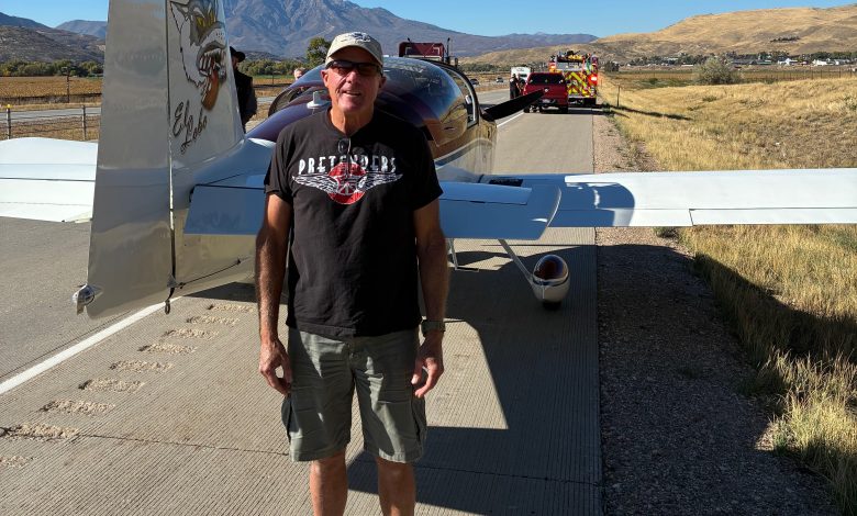 After a complete power loss in his RV-7A, the author made a successful highway landing. [Credit: Paul Strickland]